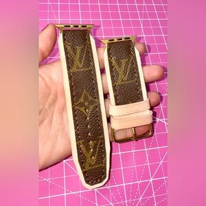 ♻️ LV Monogram Smart Watch Band handmade
